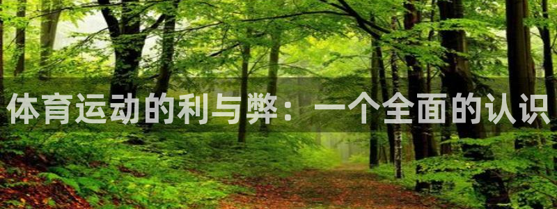 球速体育：体育运动的利与弊：一个全面的认识